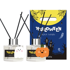 플렌느 리미티드 디퓨저 120ml x 2p + 캐릭터 목택 2종 + 스틱 10p, 블랙체리, 1개