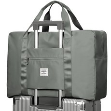 Apilko 可折疊旅行用波士頓包 行李箱結合輔助包