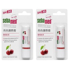 sebamed 施巴 亮彩護唇膏, 櫻桃粉漾, 4.8g, 2件