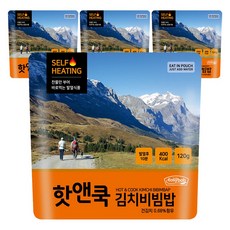 이지밥 핫앤쿡 김치비빔밥, 120g, 4개