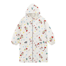 愛北鼻 親子同款加厚防水雨衣 可愛卡通圖案 輕巧易攜帶