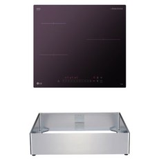 LG전자 디오스 오브제컬렉션 인덕션 3구 + 케이스 15cm 세트 방문설치, BEI3QMBLOEA, 프리스탠딩