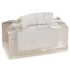 輕奢質感懸浮冰山面紙盒, 1個