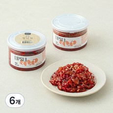 입술젓갈 창난젓, 150g, 6개