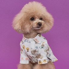 DOG-i 寵物圖案睡衣, 象牙白