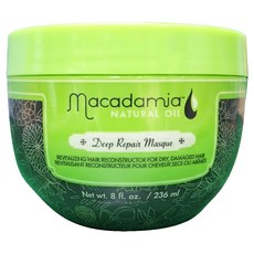Macadamia Natural Oil 瑪卡奇蹟油 馥活髮膜 236ml 深層修護 滋養髮根 恢復彈性, 1罐