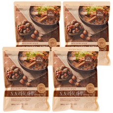 배대감 도토리묵 가루, 350g, 4개