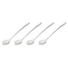 Sol & Soul 長柄清潔刷, 4個, 淺灰色