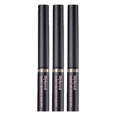 릴리바이레드 스키니 메스 브로우 마스카라 3.5g, 토프브라운, 3개