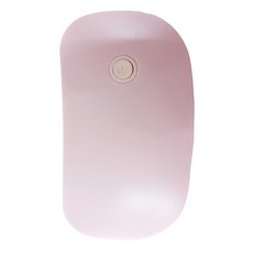 電動頭皮經絡按摩梳 每分鐘8000次微震動 按摩肩頸腹部, 淺粉色