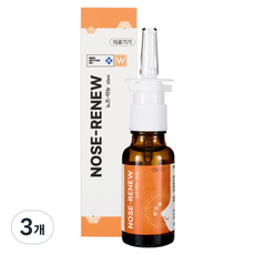 메디섹션넘버 알레르기 방어막 W 노즈 리뉴 20ml, 3개