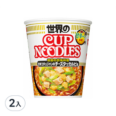 NISSIN 日清 CUP NOODLE 合味道 甘辛起司風味杯麵 84g, 2入