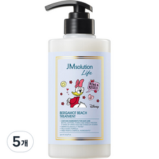 제이엠솔루션 라이프 디즈니 베르가모트 비치 트리트먼트 시트러스 프레시향, 5개, 500ml