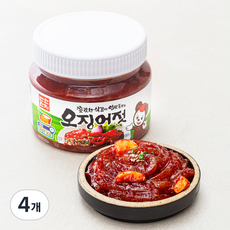 반찬단지 오징어젓, 500g, 4개