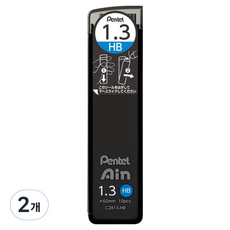 펜텔아인 펜텔 샤프심 HB C2813, 1.3mm, 20개