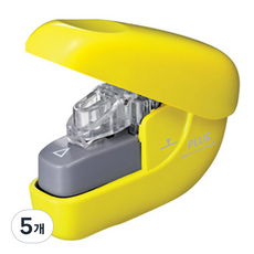 PLUS 普樂士 紙夾 SL106NB, 黃色的, 5個