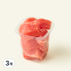 과일친구들 농협 껍질없는 자몽, 300g, 3개, 1개입