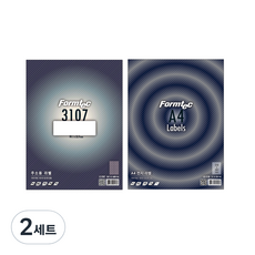 Formtec 地址用標籤紙 16格 100張 LS-3107+雷射噴墨標籤紙 1格 20張 LQ-3130組, 2套