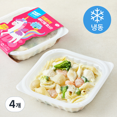 푸디버디 새우크림 파스타 (냉동), 205g, 4개