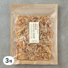 철판에 두번 구운 쥐포채, 300g, 3개