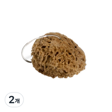 BEBE CASTLE 希臘產沐浴用卡利諾斯海綿 M號, 單色, 2個