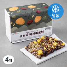 곰곰 흑미견과찰떡 (냉동), 45g, 15개입, 4개