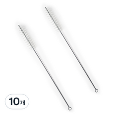 World Clean 塑膠管刷 30Φ, 白色, 10個