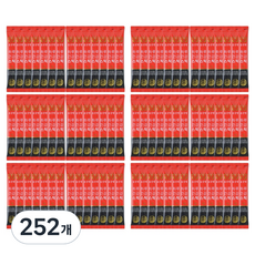 Hongsamjong 6年根每日健康條, 15g, 252個