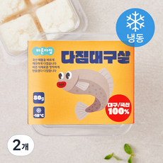 바른다짐 다짐대구살 (냉동), 2개, 80g
