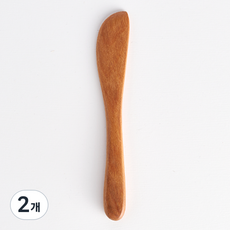 우디바인 롱안 우드 버터 나이프 14.5cm, 2개