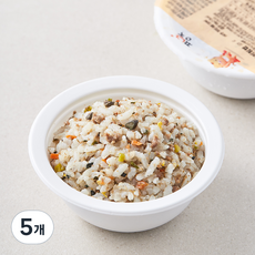 짱죽 완료기 13개월~ 이유식 한우나물비빔밥, 180g, 5개