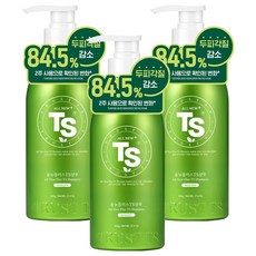TS 올뉴 플러스 탈모증상완화 샴푸, 500g, 3개