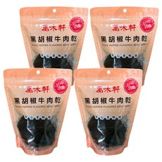 萬味軒 黑胡椒牛肉乾, 250g, 4包