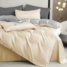 J-bedtime 床寢時光 素色石墨烯 天絲涼被床包枕套組