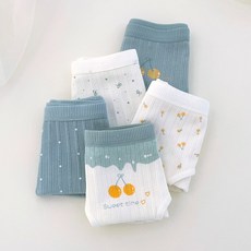 Juniday 薄荷櫻桃學生內褲5件組