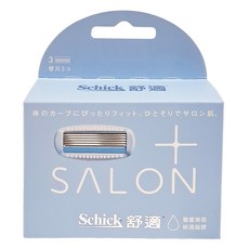 Schick 舒適牌 極Salon Plus仕女除毛刀片，5刀片, 3入, 1組