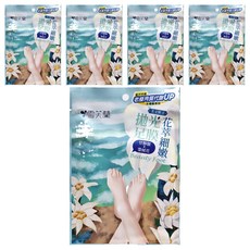 雪芙蘭美足膜法花萃細嫩拋光足膜, 30ml, 5雙, 1雙