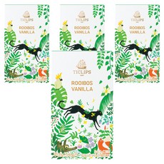 쌍계명차 티클립스 루이보스 바닐라, 1.5g, 20개입, 4개