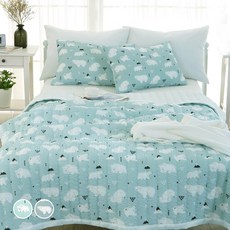 gBEDDING 北極熊印花泡泡紗寢具組