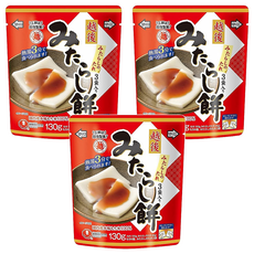 越後製菓 御手薄麻糬 黑糖風味 130g, 3袋