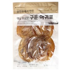 옛날 쥐포맛 구운 아귀포, 1개, 180g