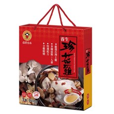 禎祥 養生珍菇雞 3.5kg 嚴選菇類 台灣土雞 滋補養生 即食調理, 1個