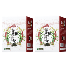 蔴鑽農坊 薑母紅茶, 3.5g, 15包, 2盒