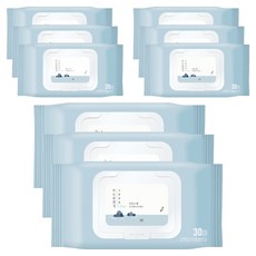 라운드랩 1025 독도 클렌징 티슈, 30매입, 9개