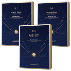 닥터지 블랙 스네일 리프팅 마스크, 5개입, 3개