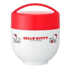 Skater 手提雙層保溫便當盒 LDNC6AG 540ml, Hello Kitty, 1組