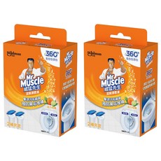 Mr Muscle 威猛先生 潔廁清香凍 補充管, 76g, 2盒