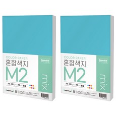 CopierLand 護樂美 Essential Color 7色混合色紙 M2 80g, A4, 140個