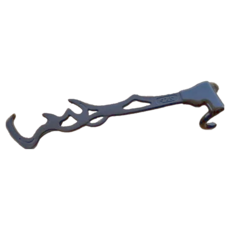 TKS 上帝之手 燈勾 TKS-GK1, 330mm, 適用於30mm,33mm營柱, 黑色, 1個