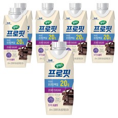 셀렉스 프로핏 모카 초콜릿, 250ml, 6개